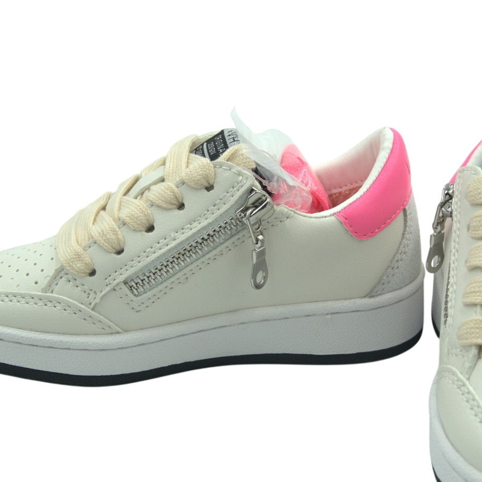 NIB Vintage Havana VHK White Leopard Multi Sneakers – Girls Size 11