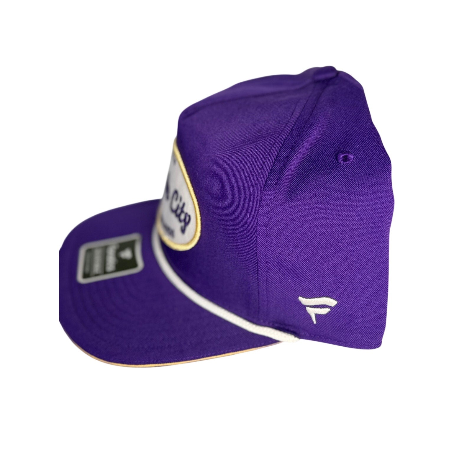 Fanatics Orlando City SC purple adjustable snapback hat, MLS cap, one size, new with tags, front logo and curved brim.