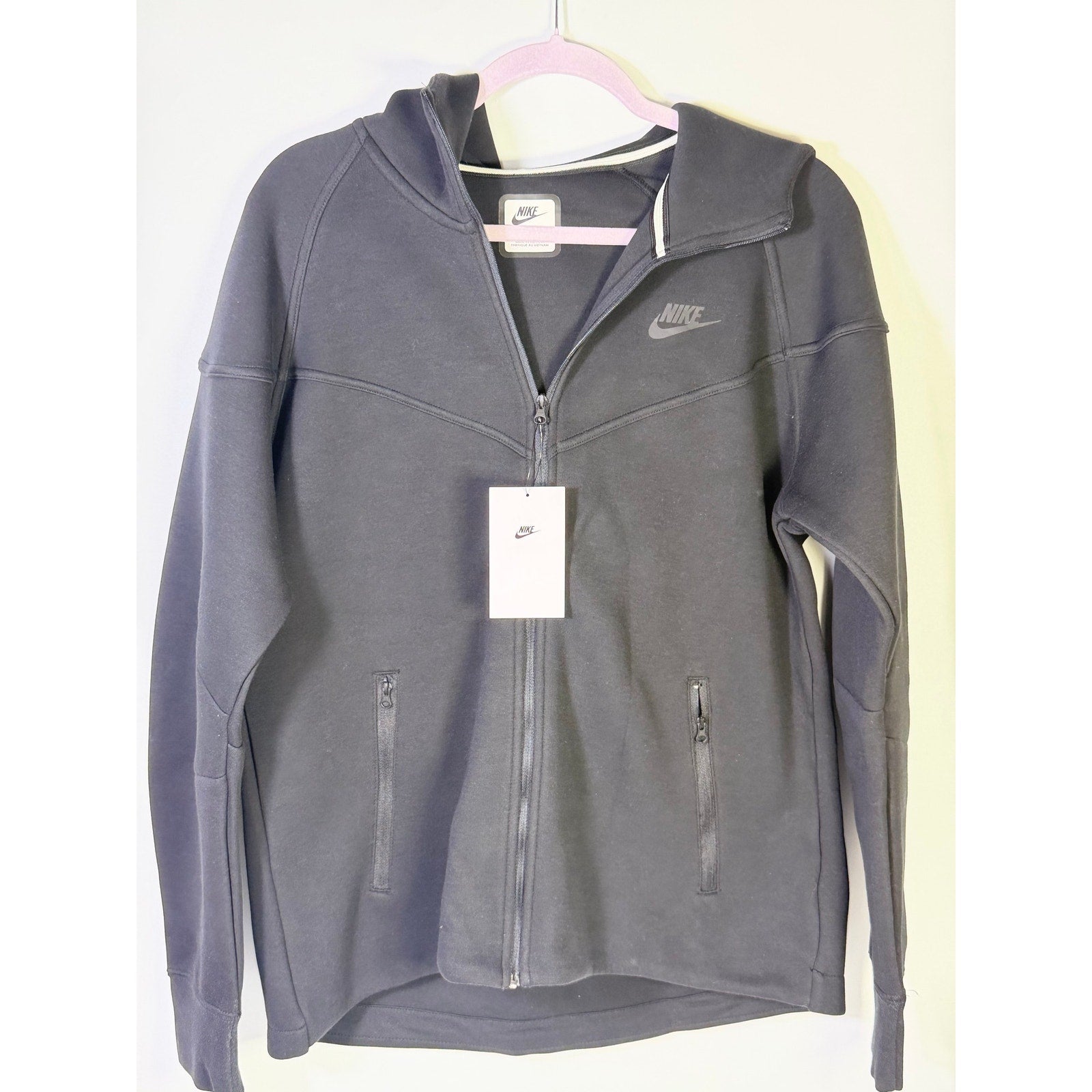 Nike Women’s Tech Fleece Windrunner Full-Zip Hoodie Black Size Large NWT