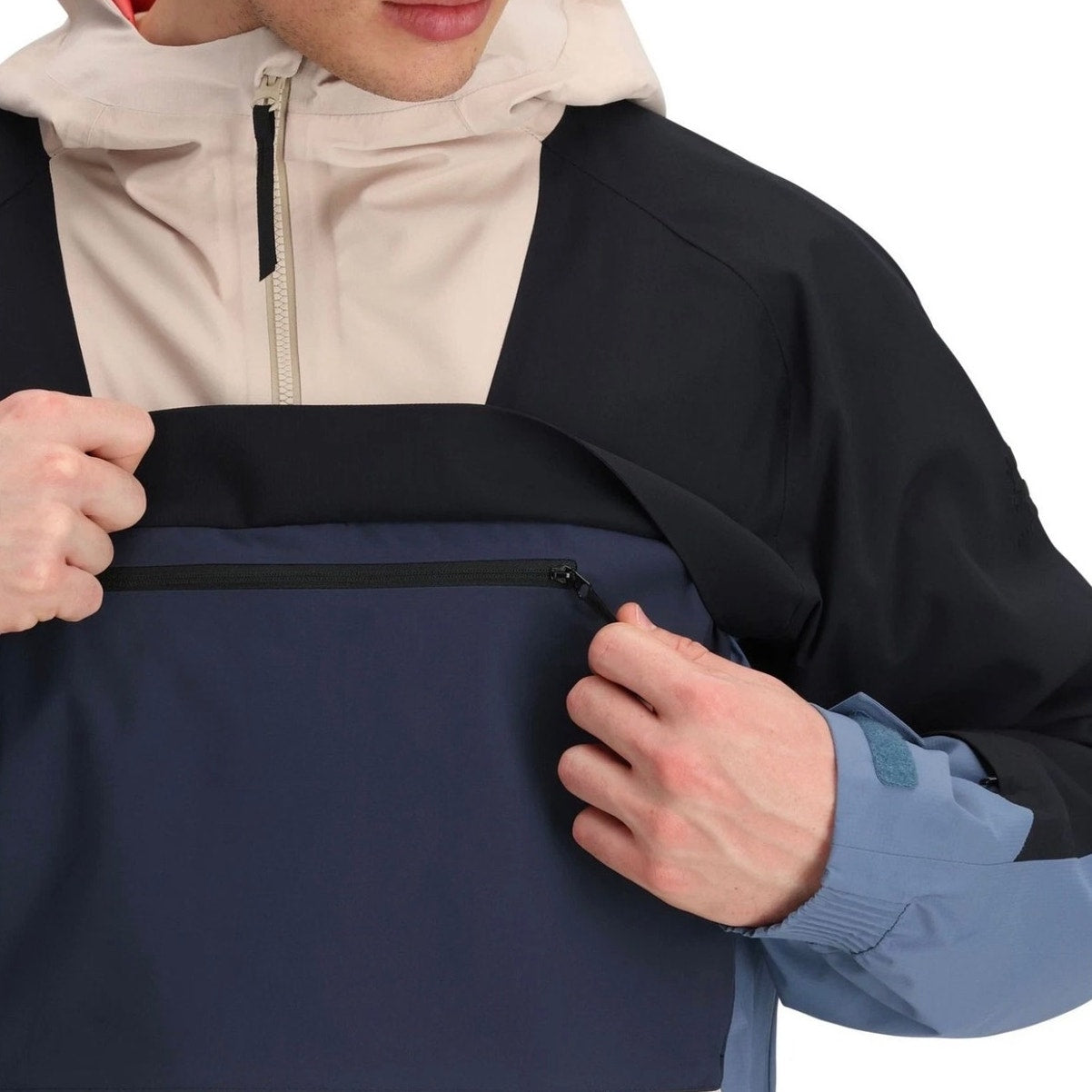 Obermeyer Steibis Anorak Snow Jacket Men’s Size XL Ski Snowboard Pullover
