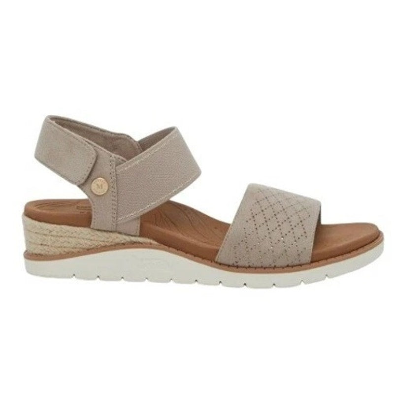 Skechers BOBS x Martha Stewart ArchFit Beach Kiss Wedge Sandal 5.5W