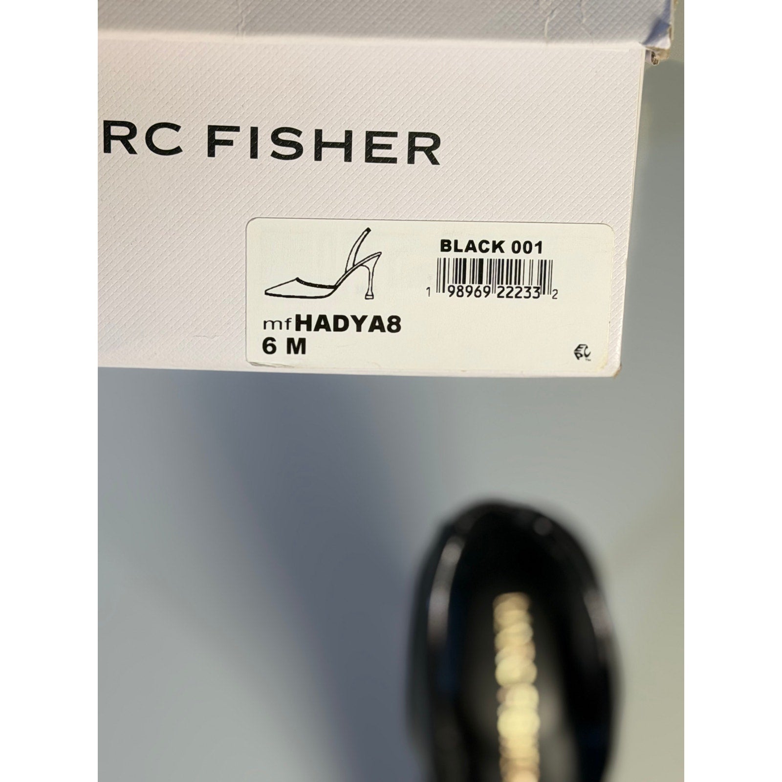 Marc Fisher Hadya leopard print slingback pumps for women, US size 6M, pointed toe, stylish and elegant footwear