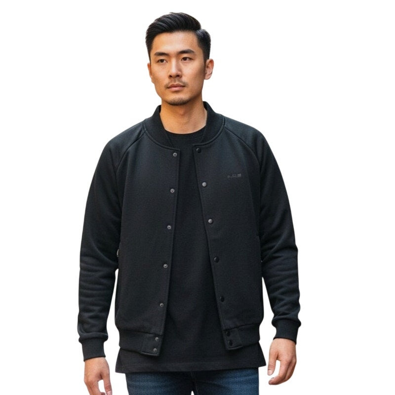 Nike Men's LeBron Therma-FIT jacket in black, size small, featuring insulated design and Nike logo on the front.