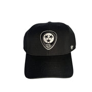 '47 Brand Nashville Predators black adjustable MVP hockey hat with NHL logo, one size fits most, sports cap for fans