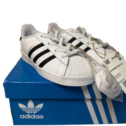 Adidas Superstar EL Kids Sneakers – White/Black – Size 10K