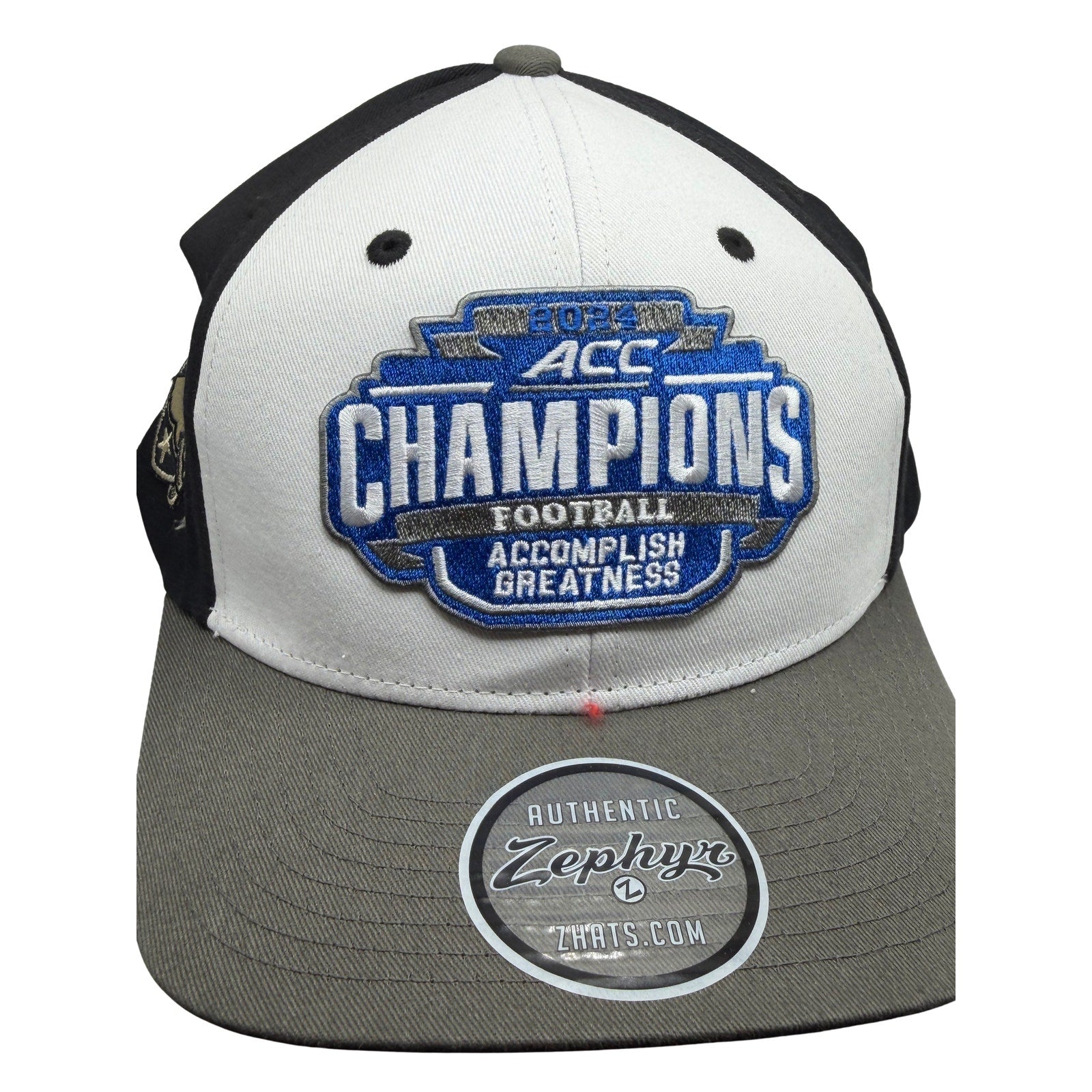 Florida State Seminoles 2013 ACC Champions Zephyr snapback hat, navy with team logo, adjustable one size, new with tags