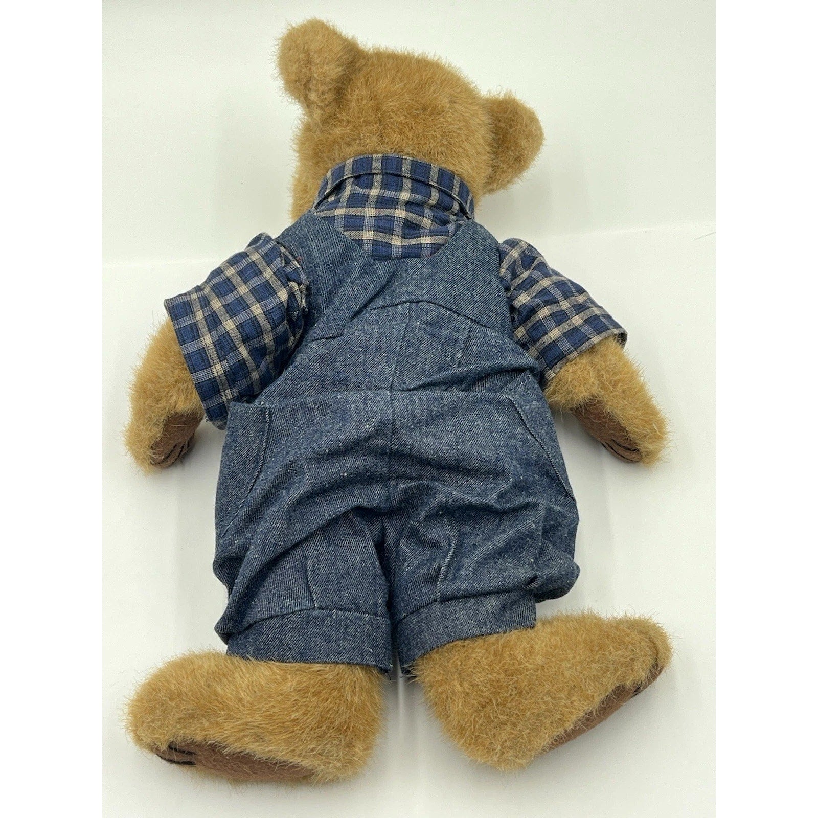 Vintage Boyds Bear Guthrie P. Mussy Bearwear denim overalls 1997 (QVC exclusive)