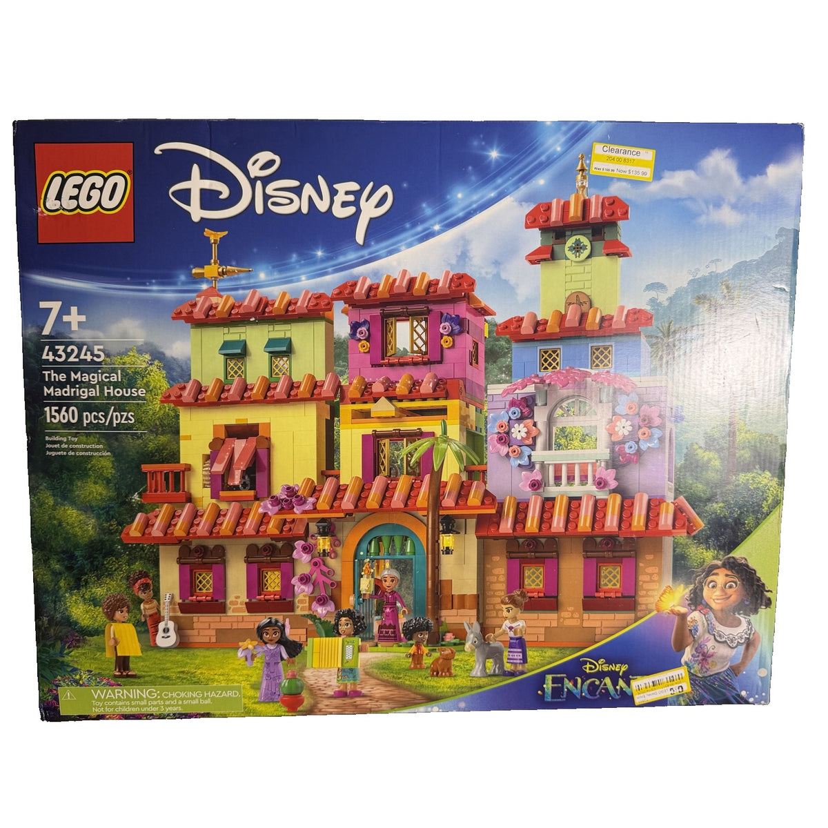 LEGO Disney Encanto The Magical Madrigal House 43245 1560 Pieces New Sealed