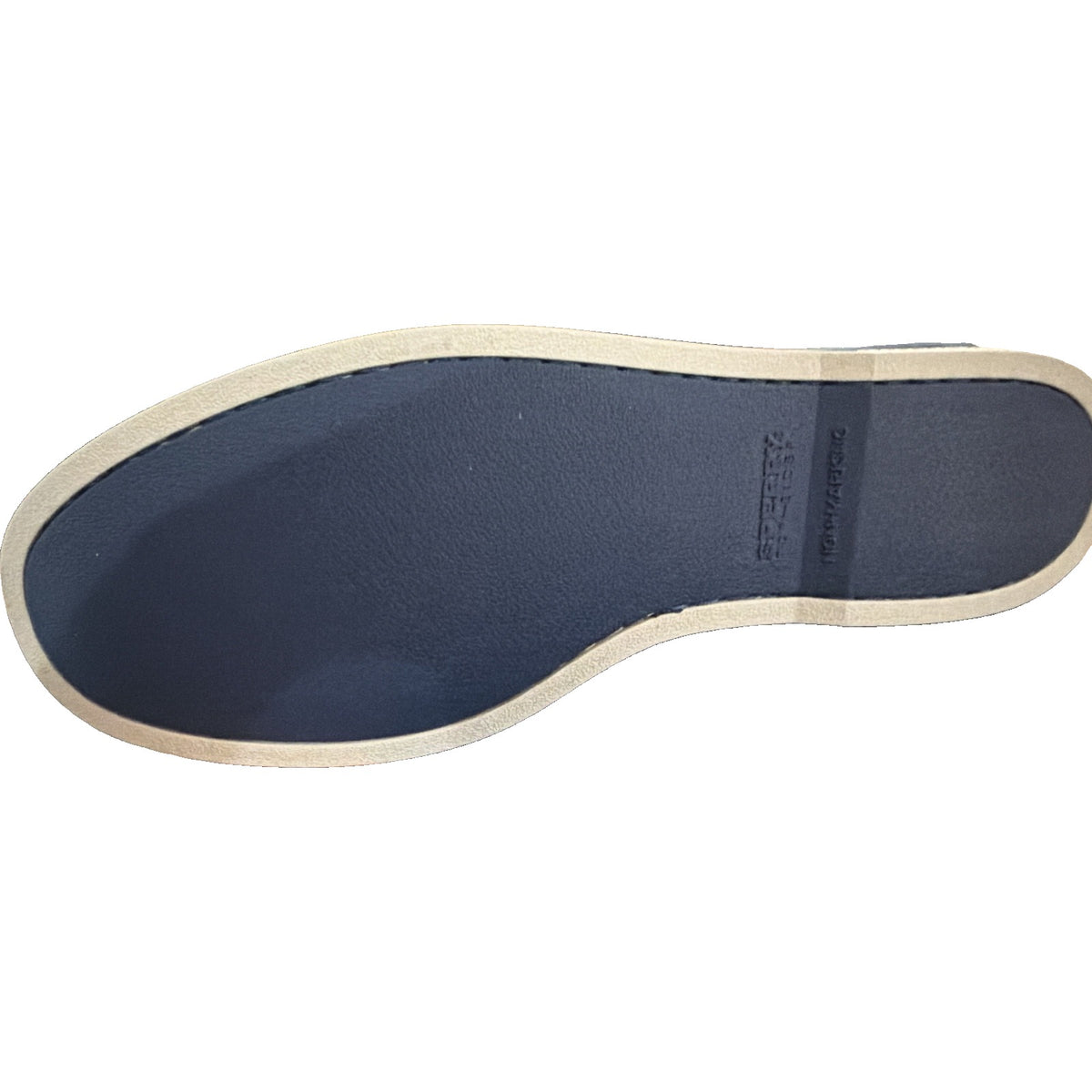 Sperry Authentic Original 2-Eye boat shoes in navy nubuck leather for men, size 15, new in box