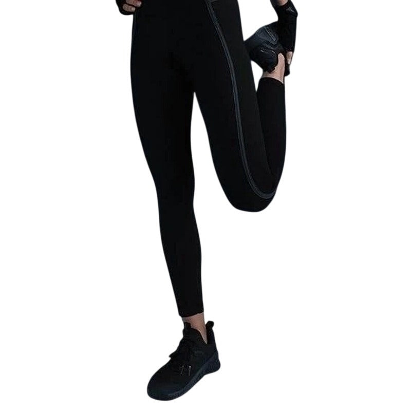 NWT Nike One Women's Medium High-Waisted 7/8 Leggings Black Armory Navy Dri-FIT