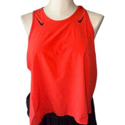 Nike AeroSwift Women's Running Race Singlet Tank Top XXL NWT Bright Red