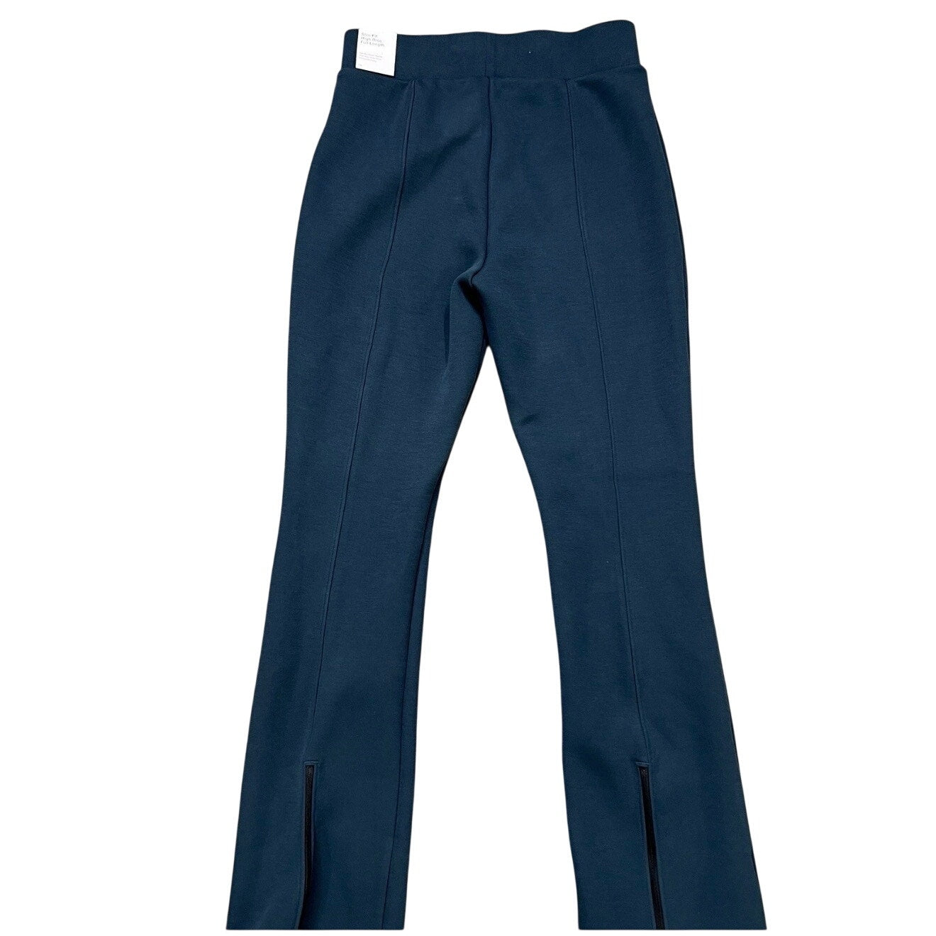 Nike Sportswear Tech Fleece high-waisted slim women's sweatpants in Armory Navy, featuring a comfortable fit and Nike branding.