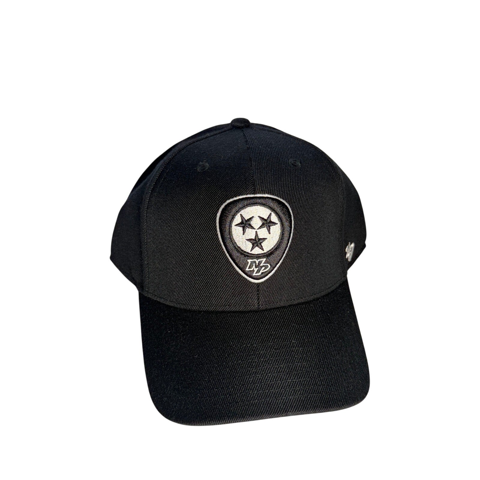 '47 Brand Nashville Predators black adjustable MVP hockey hat with embroidered team logo and snapback closure.