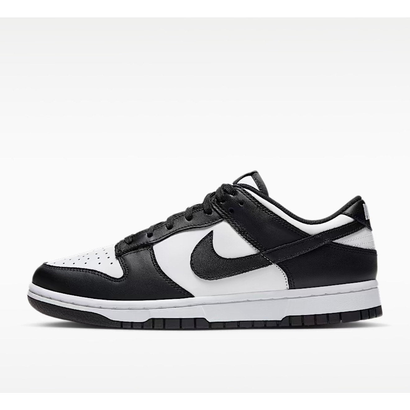 Nike Dunk Low Black White “Panda” Grade School Shoes Size 6Y